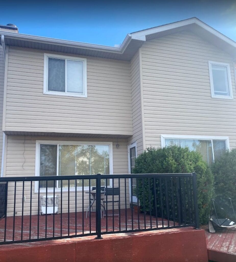 Residential exterior siding renovation